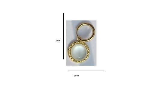 The Akshaa Classic Pearl Hoops