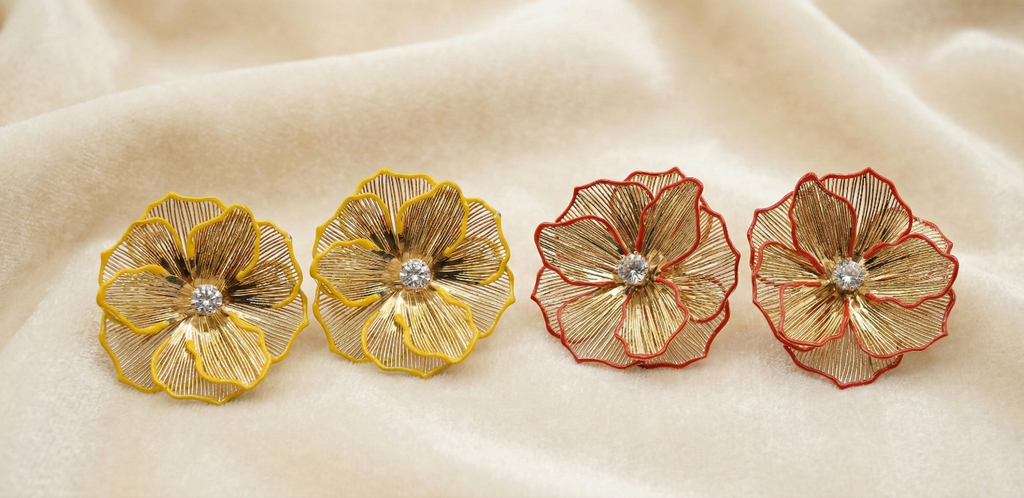 The Gilded Wire Bloom