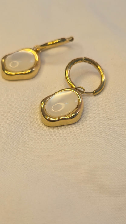 Organic Orb Earrings