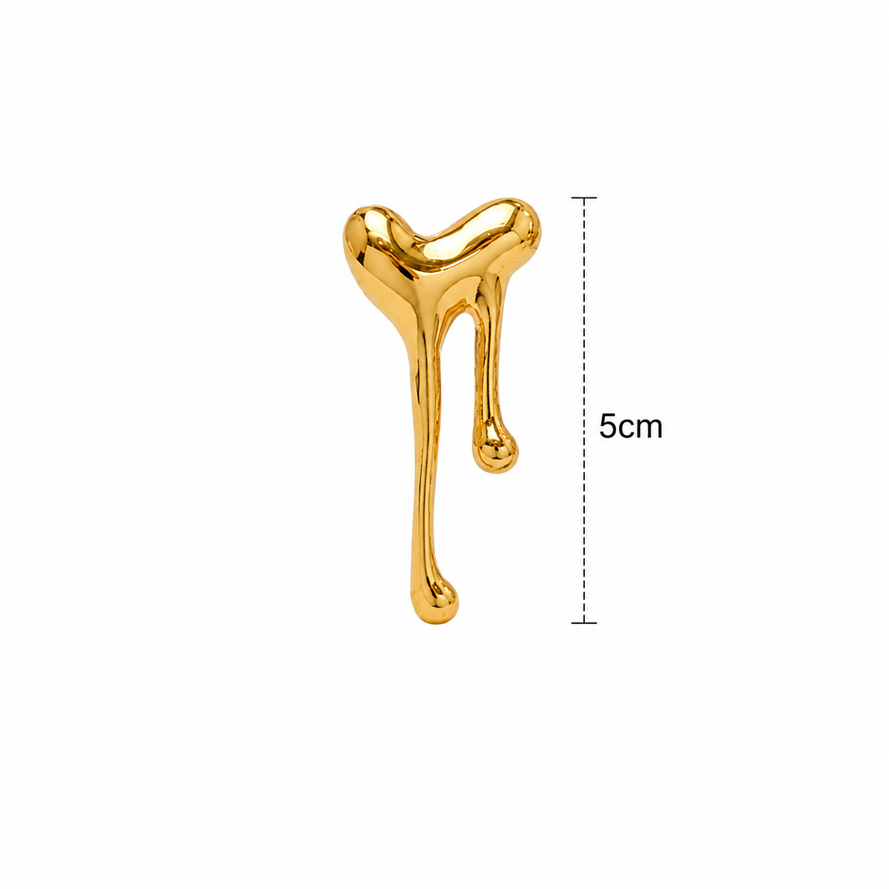 Golden Melt Drip Earrings