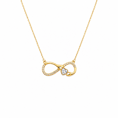 Golden Infinity Necklace