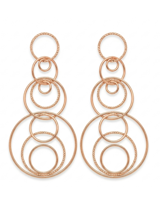 Halo Cascade Earrings