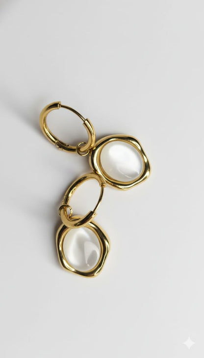 Organic Orb Earrings