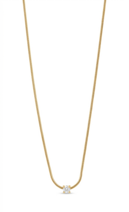Golden Radiance Pendant Necklace