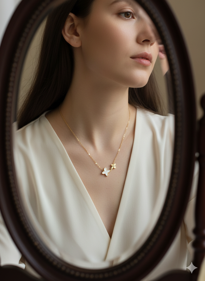 The Twin Clover Pendant