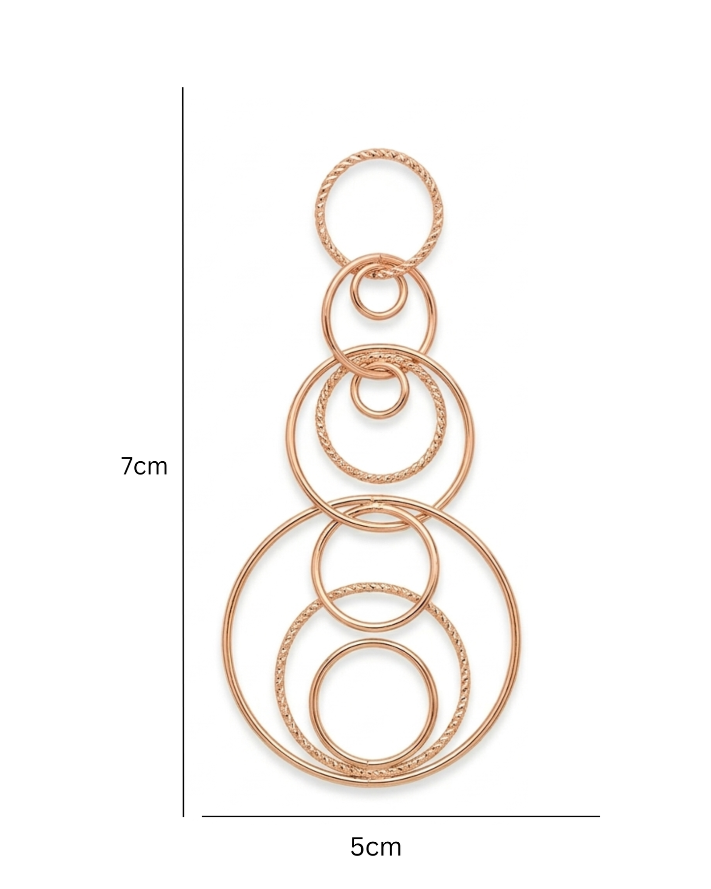 Halo Cascade Earrings